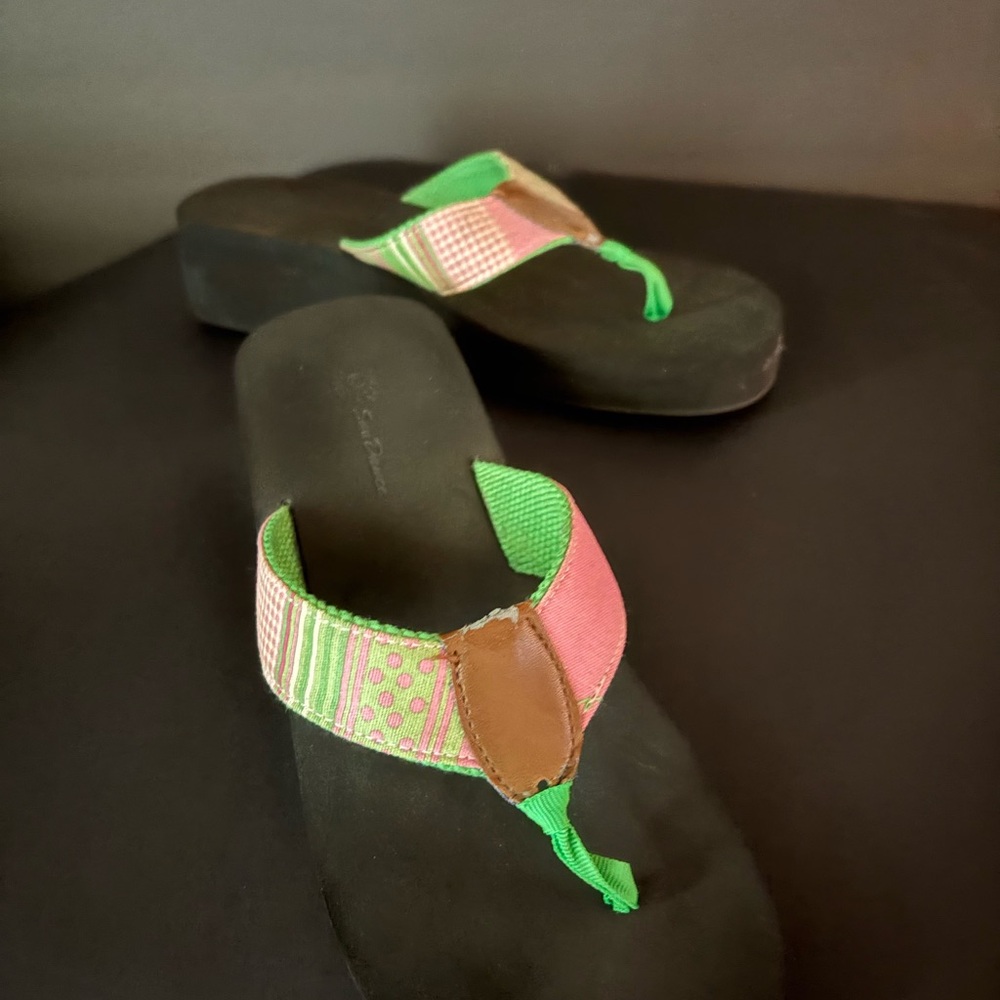 Stylish Women's Sandals - Pink and Green